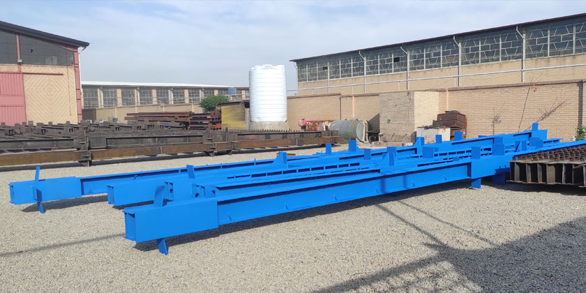 نمونه کار رنگ اسکلت فلزی راشاکار