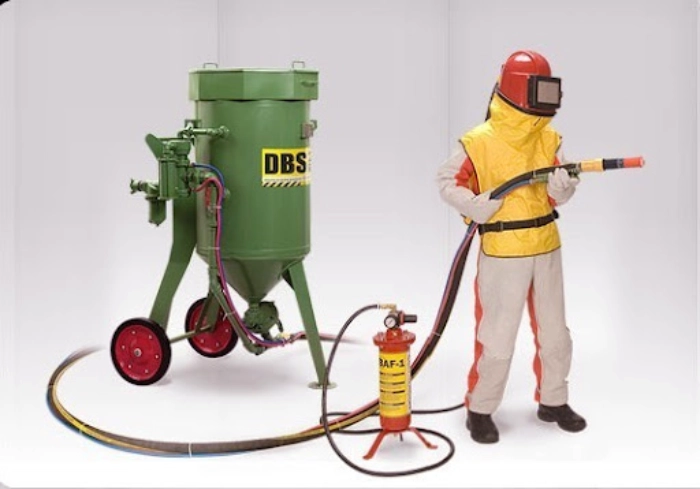 اجزای سندبلاست