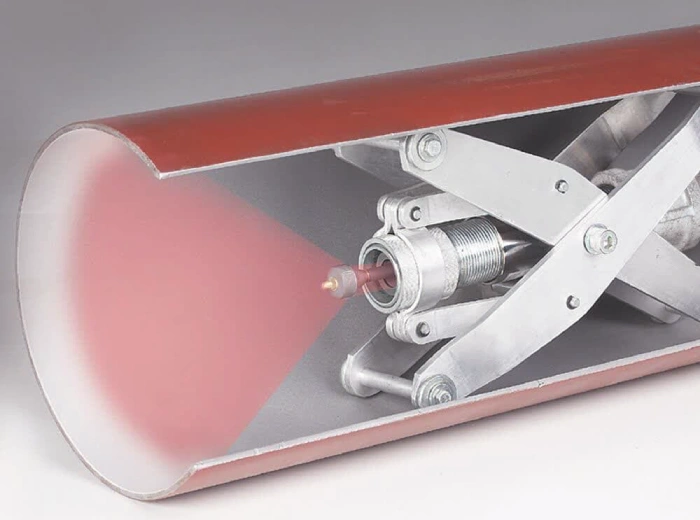 دستگاه سند بلاست لوله