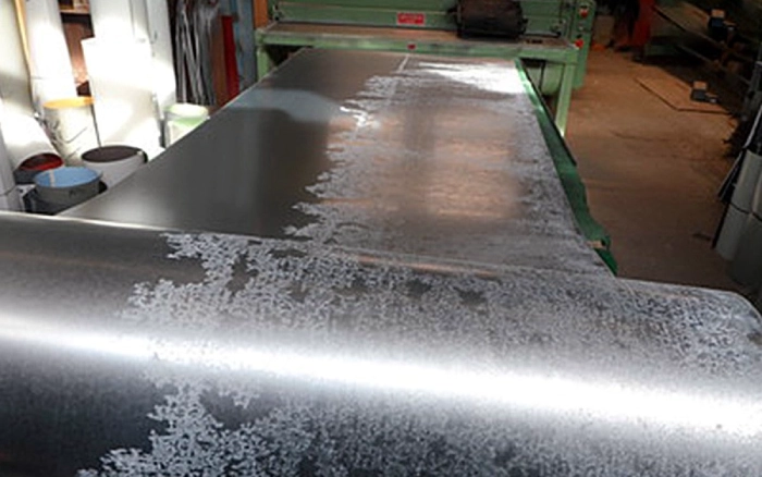 از بین یردن زنگ زدگی ورق گالوانیزه