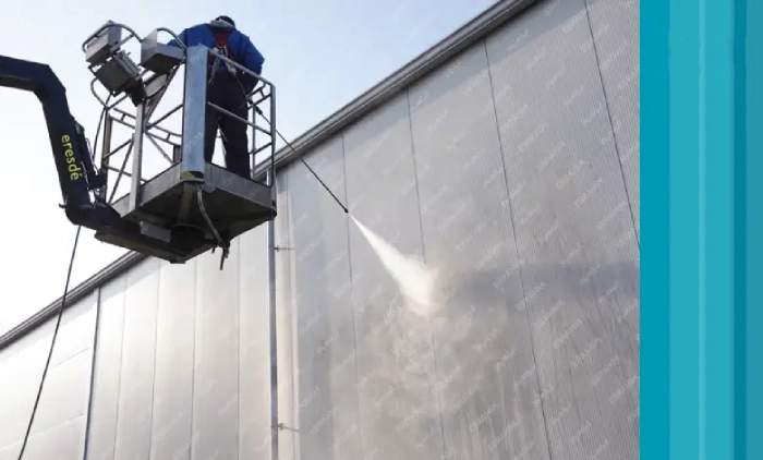 نماشویی با واتر سندبلاست