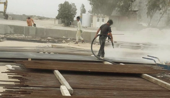 زنگ زدایی میلگرد