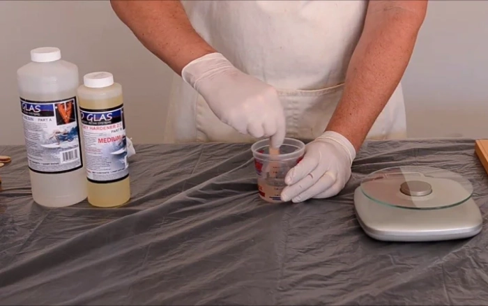 نحوه ترکیب رنگ اپوکسی با هاردنر