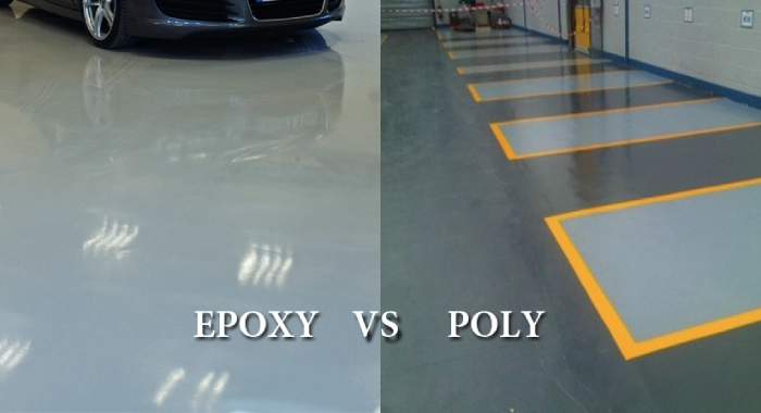 تفاوت رنگ اپوکسی و پلی اورتان و براق بودن اپوکسی