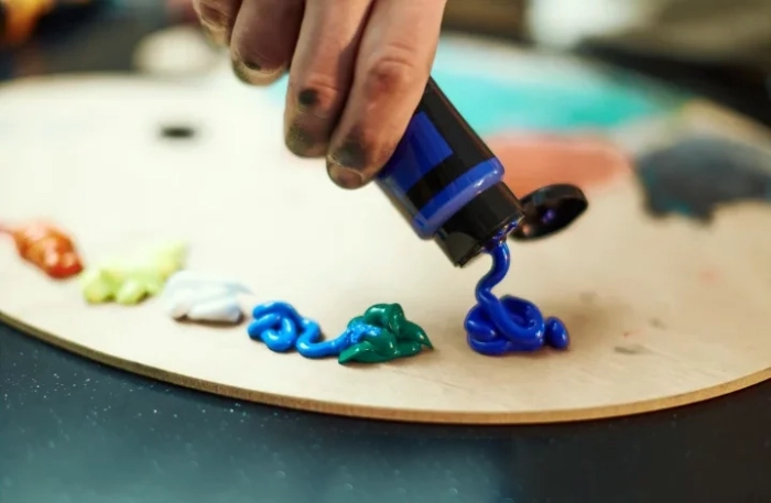 رنگ هنری اکریلیک چیست